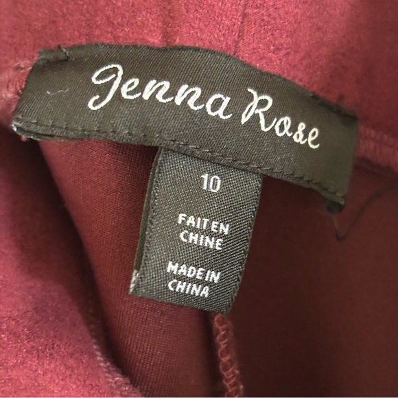 Pull on Suede dress pants NWOT Size 10 - Picture 5 of 9